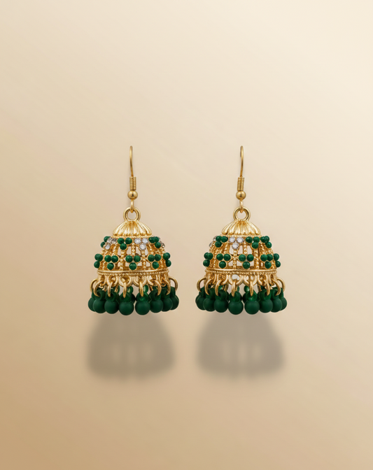 Elegant Premium Air Ring Earrings for Women – Luxury Party & Wedding Jewelry