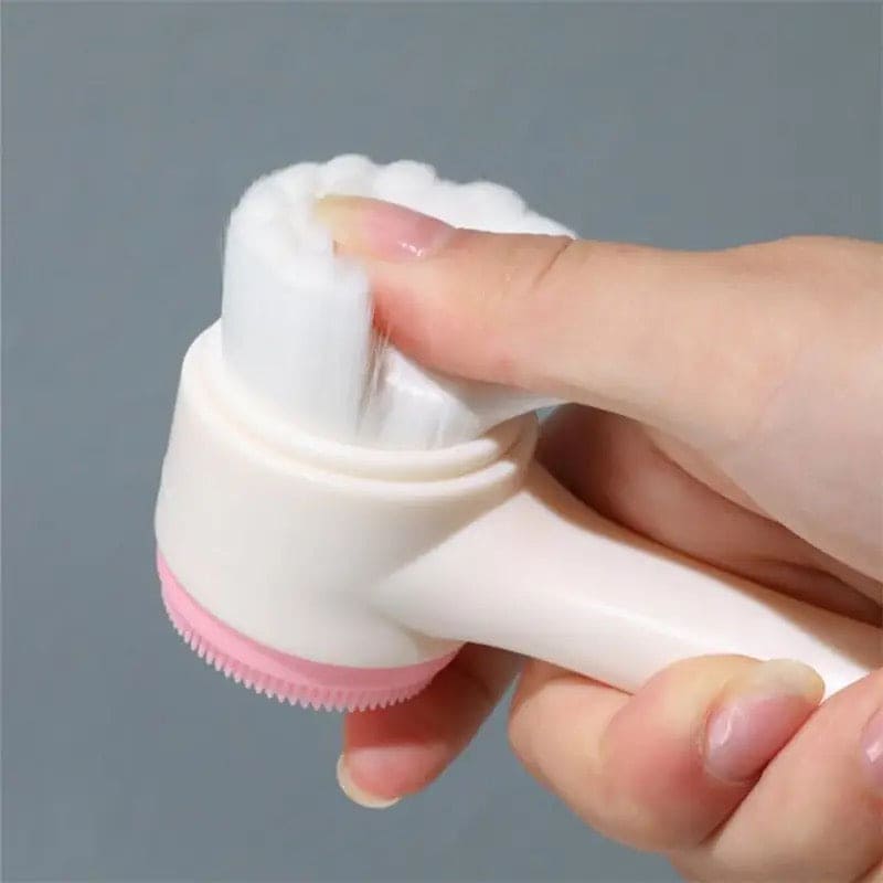 Sweet Beauty 2-in-1 Massage Cleanser | Multi-Purpose Facial Cleansing & Massage Brush