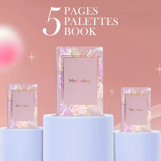 Mocallure All-In-One 5-in-1 Foldable Eyeshadow Palette – Complete Makeup Book