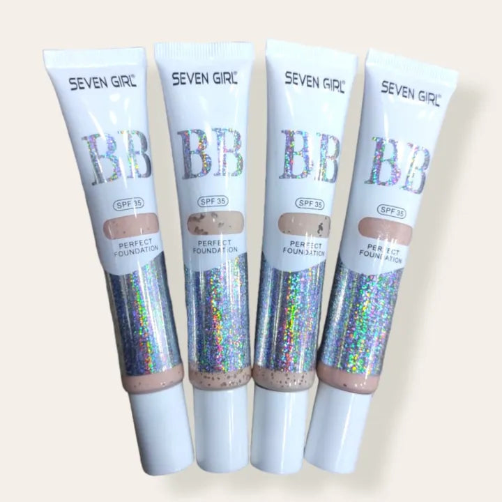 Seven Girl Face Care BB Foundation – Long-Lasting, Full Coverage, Waterproof, Lightweight Matte Finish Professional Foundation SPF-35