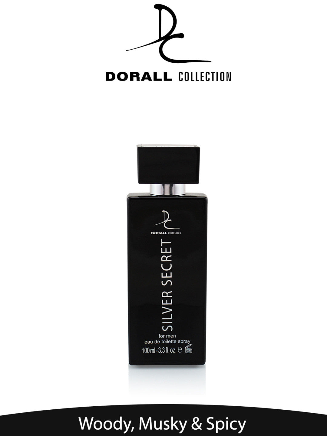 Dorall Collection Silver Secret Eau de Parfum for Men – 100ml