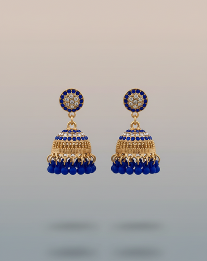 Elegant Premium Air Ring Earrings for Women – Luxury Party & Wedding Jewelry
