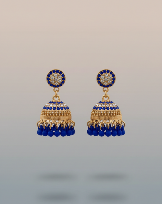 Elegant Premium Air Ring Earrings for Women – Luxury Party & Wedding Jewelry