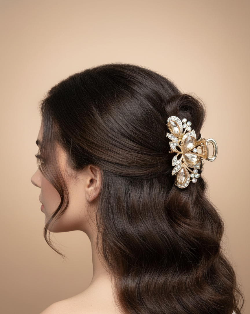 Elegant Fashion Hair Clip for Girls & Women – Stylish Everyday & Party Wear Accessory