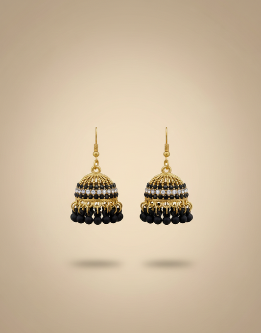 Elegant Premium Air Ring Earrings for Women – Luxury Party & Wedding Jewelry