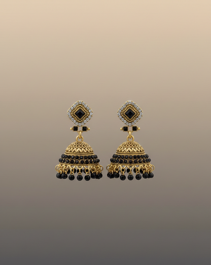 Elegant Premium Air Ring Earrings for Women – Luxury Party & Wedding Jewelry