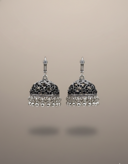 Elegant Premium Air Ring Earrings for Women – Luxury Party & Wedding Jewelry