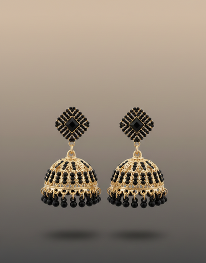 Elegant Premium Air Ring Earrings for Women – Luxury Party & Wedding Jewelry