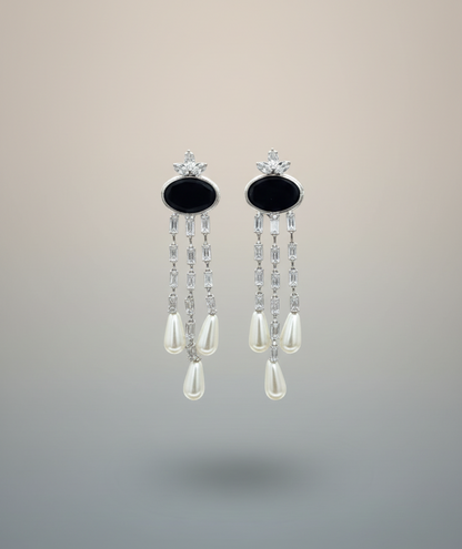 Elegant Premium Air Ring Earrings for Women – Luxury Party & Wedding Jewelry