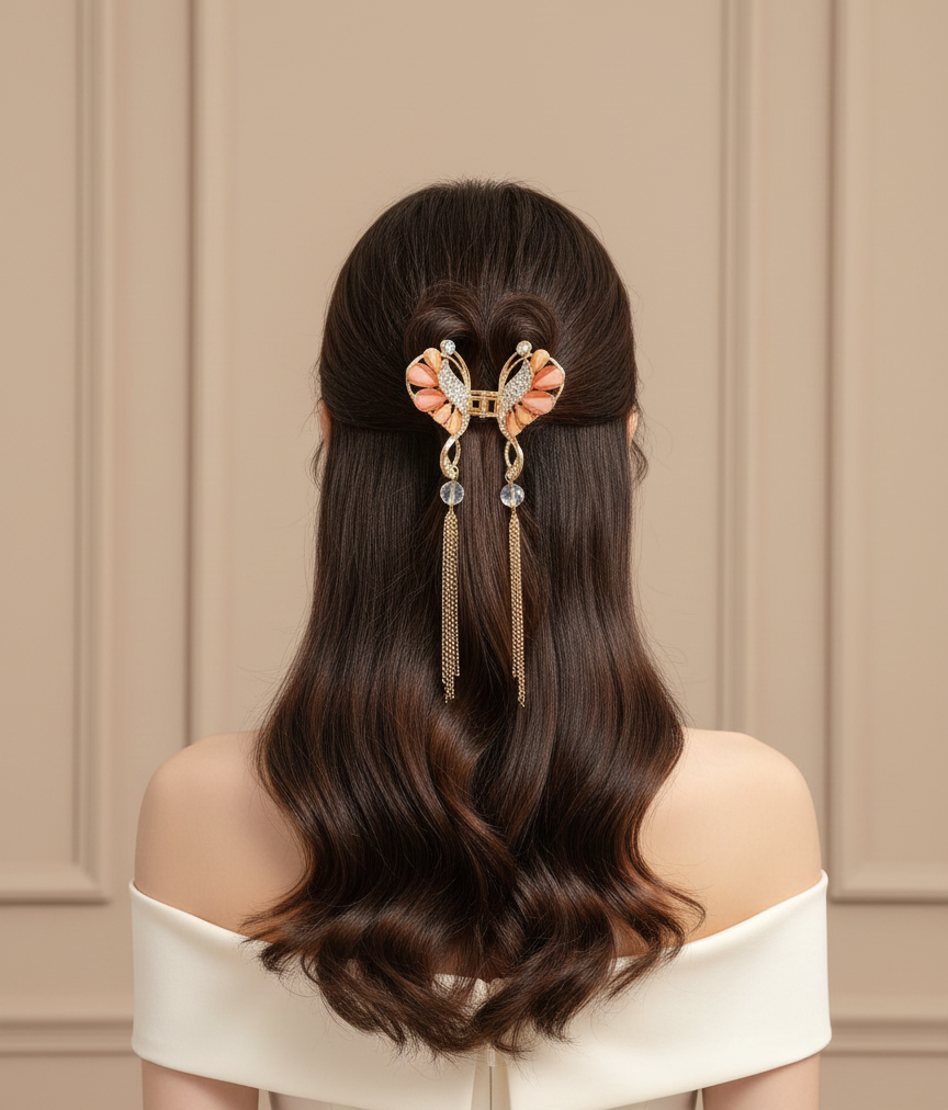Elegant Fashion Hair Clip for Girls & Women – Stylish Everyday & Party Wear Accessory