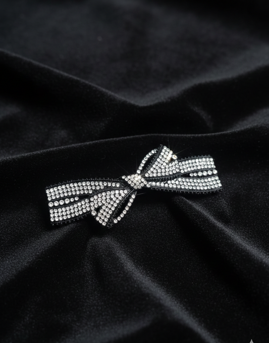 Elegant Crystal Hair Barrette for Women & Girls