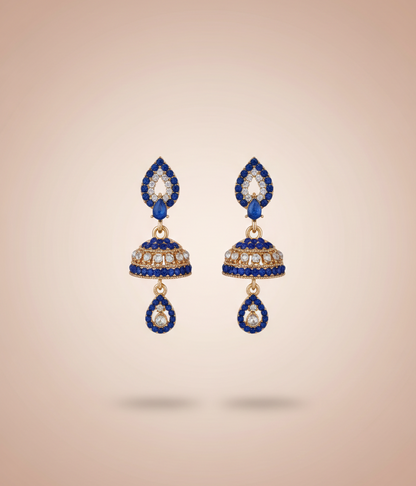 Elegant Premium Air Ring Earrings for Women – Luxury Party & Wedding Jewelry