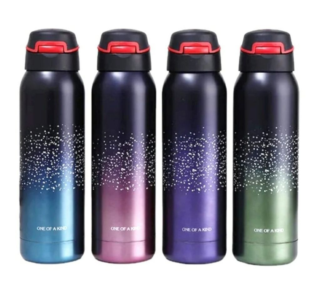 Leak-Proof 500ml Stainless Steel Sports Water Bottle – Hot & Cold Insulated