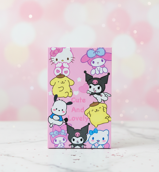 Kawaii Cute & Lovely Eyeshadow Palette – Multi-Color Pigmented Shades