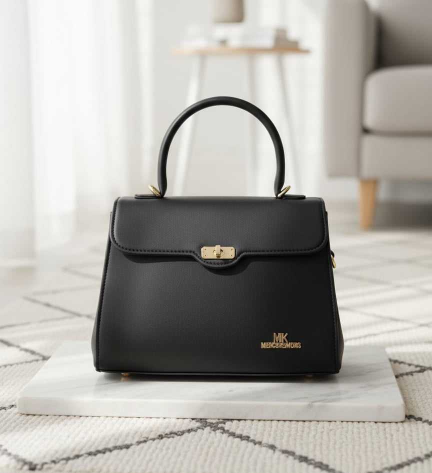 Luxurious Black Michael Kors Tote Bag