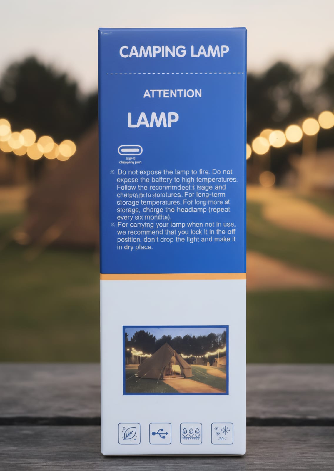 Portable Camping LED Bulb – Brightness for Outdoor Adventures