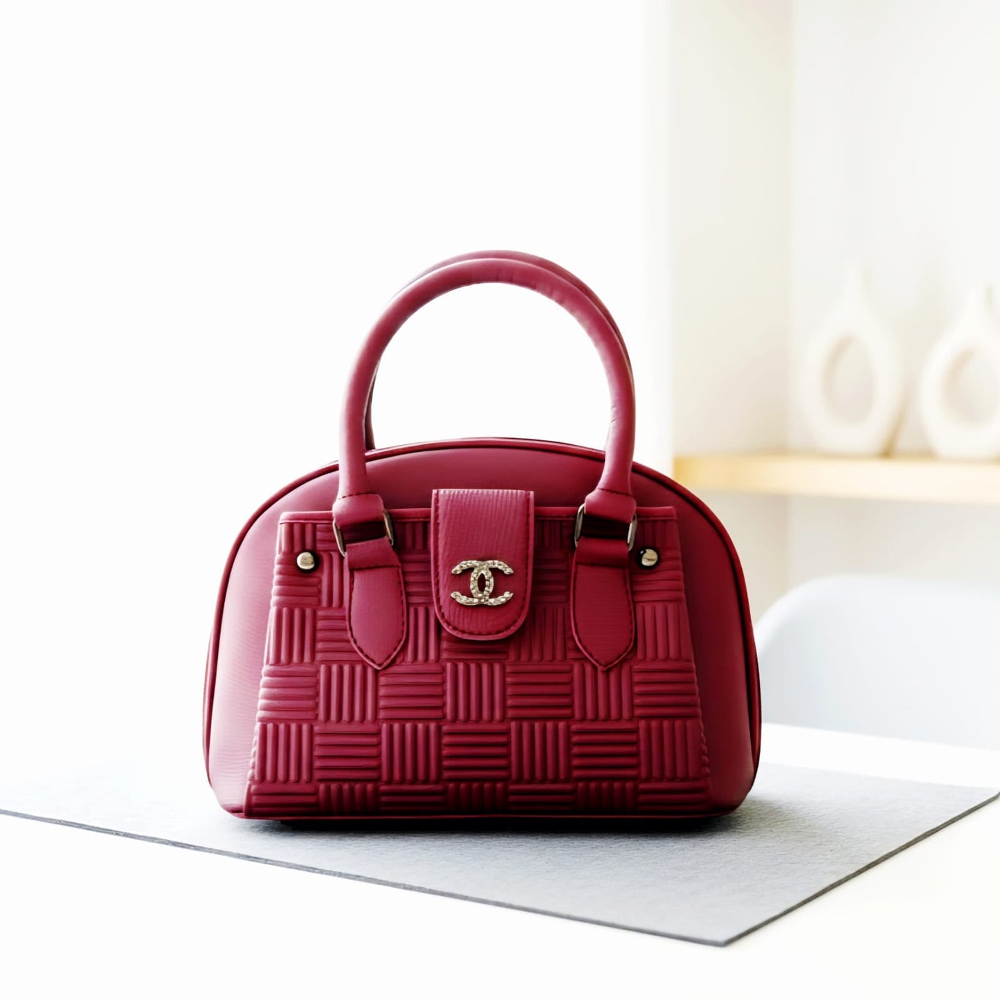 Elegant Black Designer Handbag