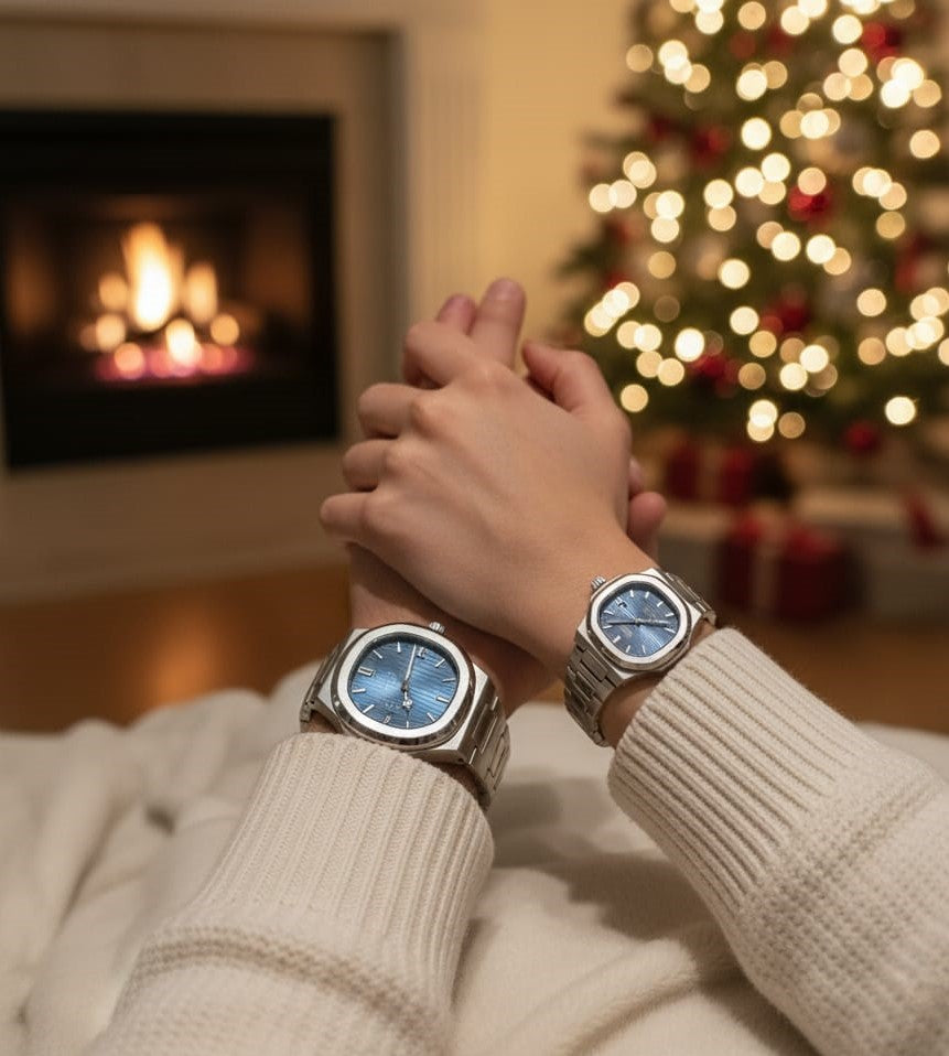 KEGIO Premium Couple Timepieces – Elegant Stainless Steel Watches for Men & Women