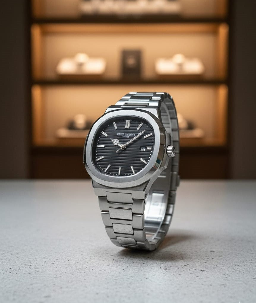 Patek Philippe Nautilus: Classic Stainless Steel Watch