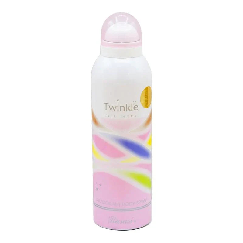 Imported Rasasi Twinkle Pour Femme Deodorant Body Spray – 200ml