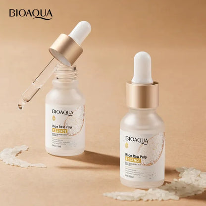 BIOAQUA Whitening & Brightening Rice Pulp Skincare Set – Travel Size (5 Pieces)