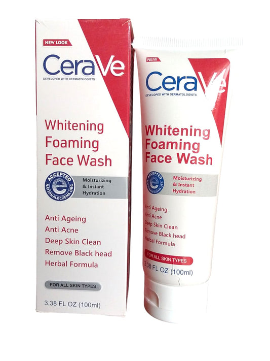 Imported CeraVe Whitening Foaming Face Wash