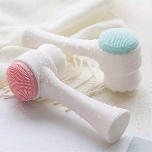 Sweet Beauty 2-in-1 Massage Cleanser | Multi-Purpose Facial Cleansing & Massage Brush