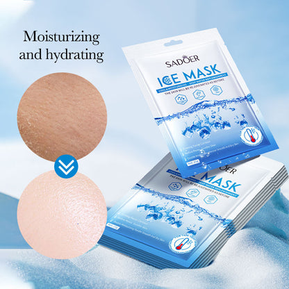 SADOER Ice Facial Mask – Whitening & Moisturizing Beauty Sheet