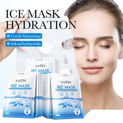 SADOER Ice Facial Mask – Whitening & Moisturizing Beauty Sheet