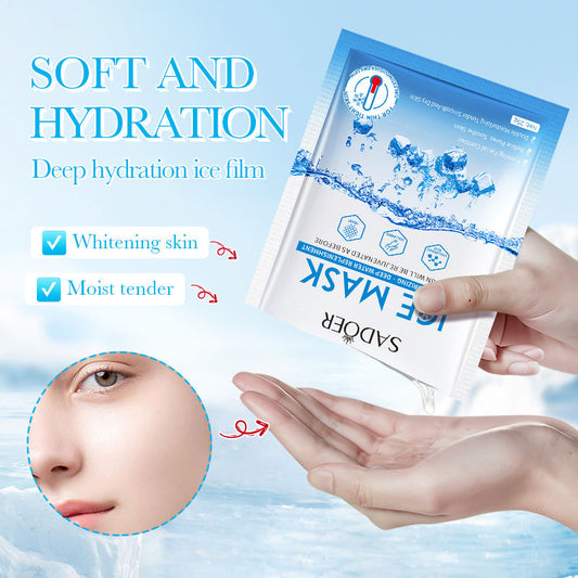 SADOER Ice Facial Mask – Whitening & Moisturizing Beauty Sheet