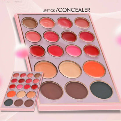 Mocallure All-In-One 5-in-1 Foldable Eyeshadow Palette – Complete Makeup Book