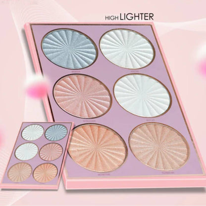 Mocallure All-In-One 5-in-1 Foldable Eyeshadow Palette – Complete Makeup Book