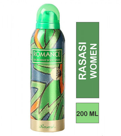 Imported Rasasi Romance Deodorant Body Spray for Women – 200ml