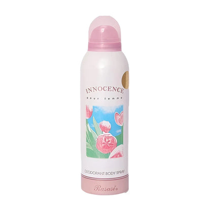 Imported Rasasi Innocence Pour Femme Deodorant Body Spray for Women – 200ml