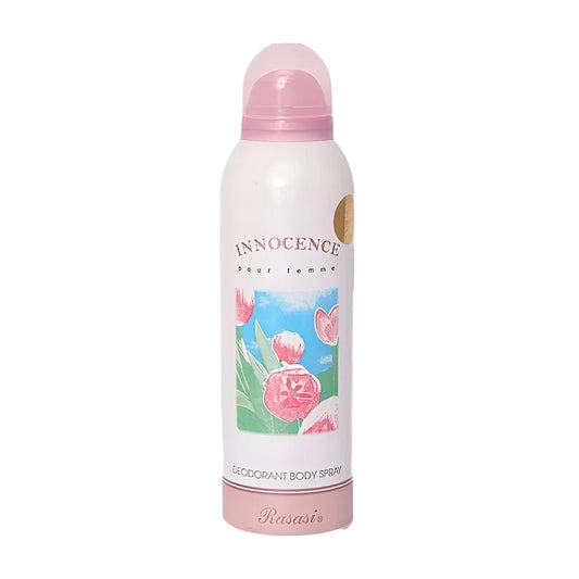 Imported Rasasi Innocence Pour Femme Deodorant Body Spray for Women – 200ml