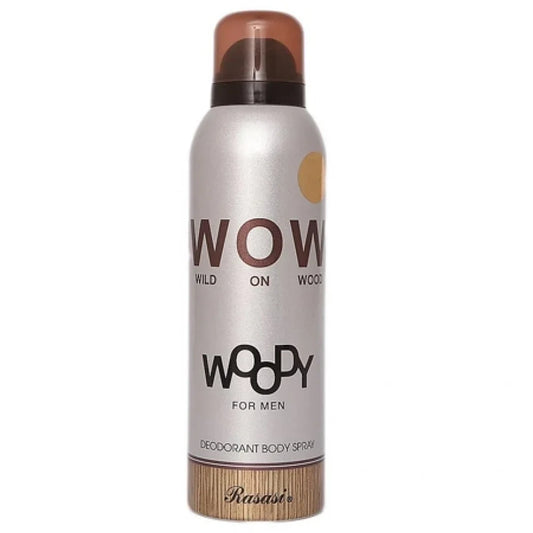 Imported Rasasi Woody Pour Homme Deodorant Body Spray – 200ml