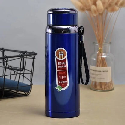 Durable Wide Mouth Insulated Water Bottle – Leak Proof Stainless Steel, 800ml