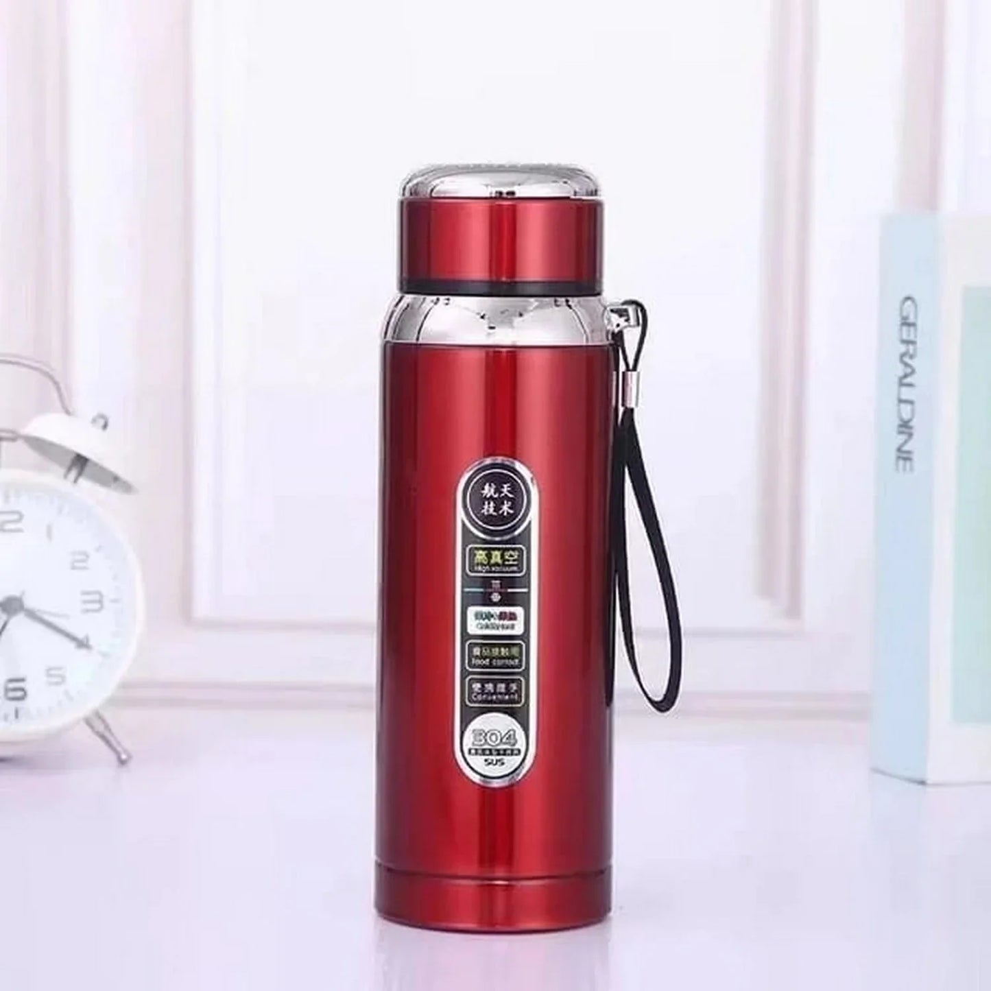 Durable Wide Mouth Insulated Water Bottle – Leak Proof Stainless Steel, 800ml