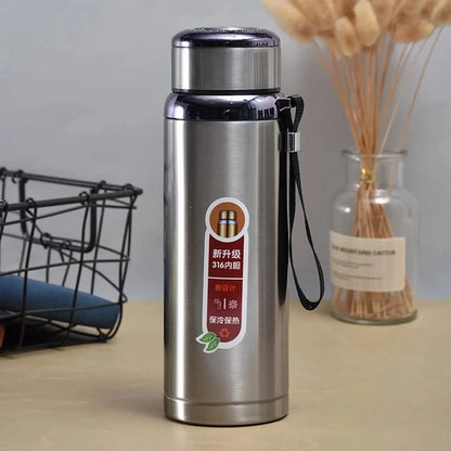 Durable Wide Mouth Insulated Water Bottle – Leak Proof Stainless Steel, 800ml