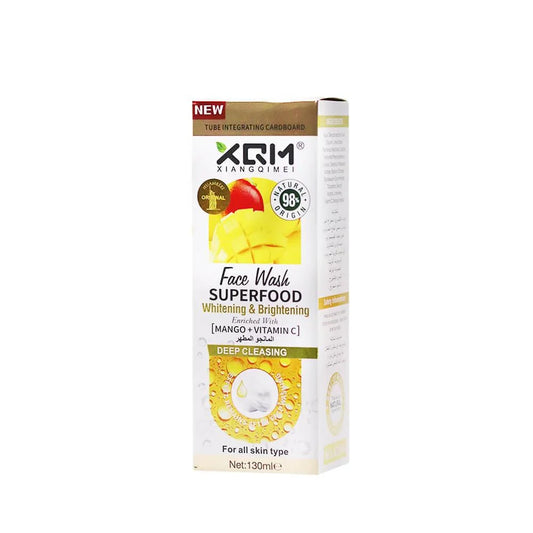 XQM Vitamin E & Mango Whitening & Brightening Facial Wash – 130 ml
